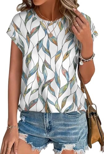 Blouses Dressy Casual Short Sleeve Summer Tops